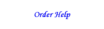Order Help